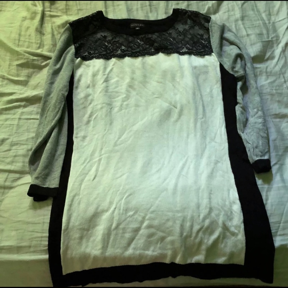 Black & White Long Sleeve Shirt